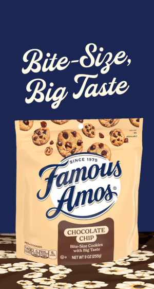 Famous Amos: Chocolate Chip bag